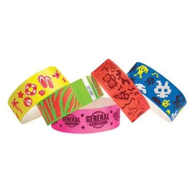 1 Inch Tyvek Paper Wristband