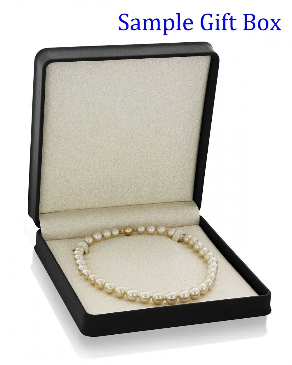 10-12mm Golden South Sea Pearl Necklace - AAAA Quality