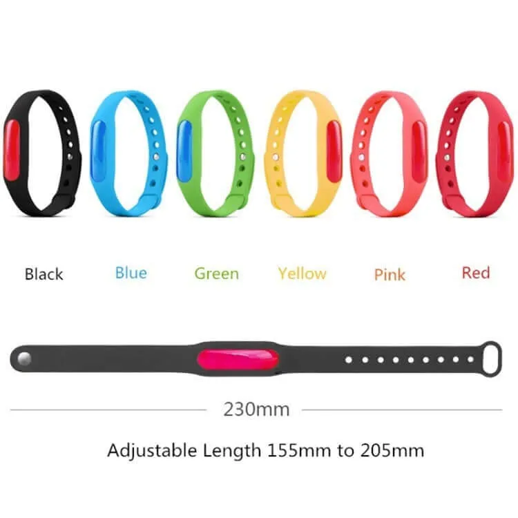 20 Pack Mosquito-Repellent Silicone Wristbands for Kids & Adults - Colorful Bug Defense Bracelets, 23cm Length