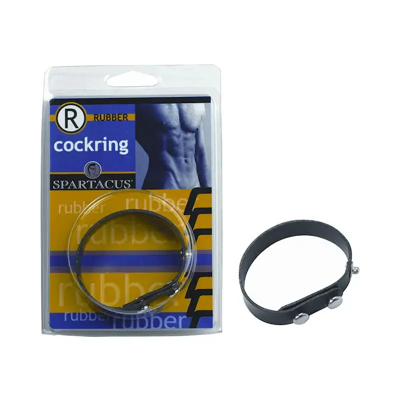 3 Snap Rubber Cock Ring Rub-11