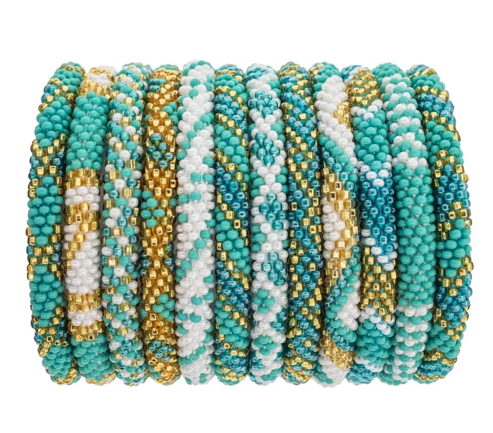 Aid Through Trade Roll-On® Bracelets Aquamarine