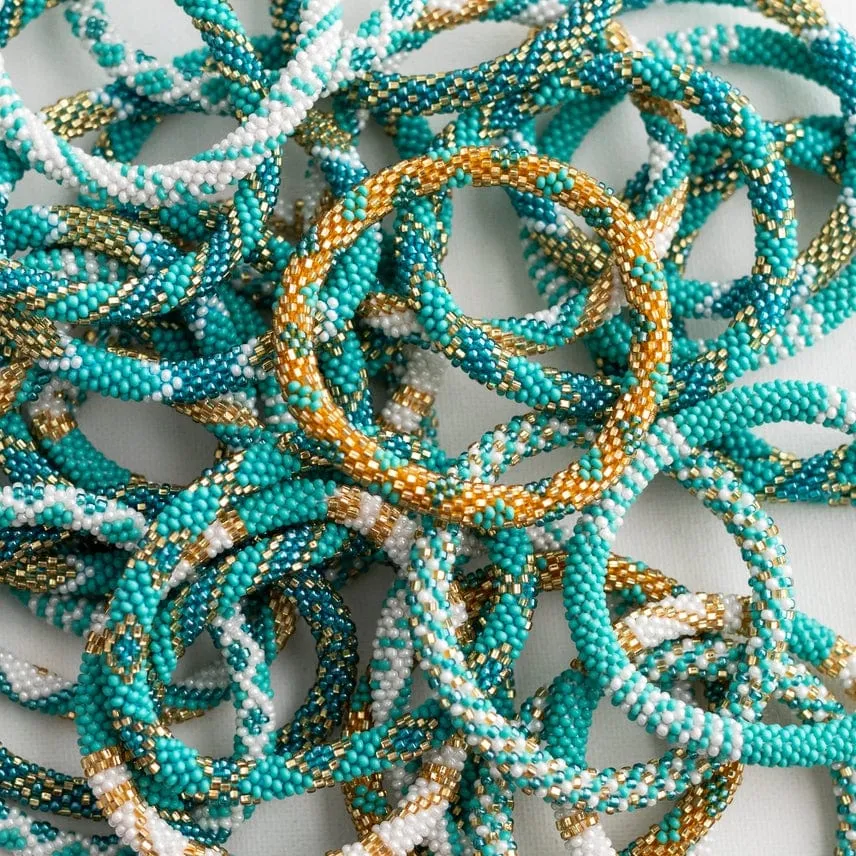 Aid Through Trade Roll-On® Bracelets Aquamarine