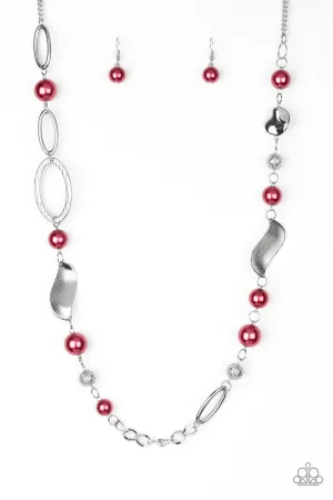 All About Me Red Paparazzi Necklace