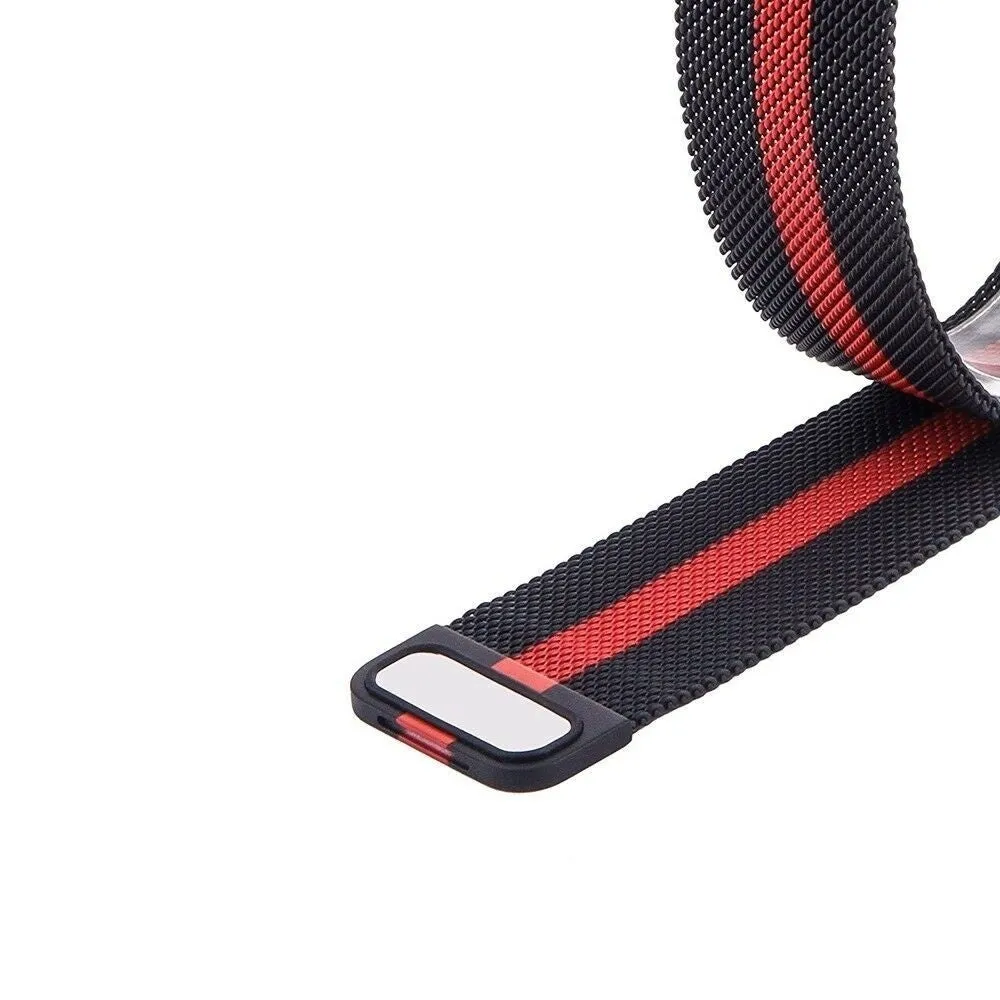 Amazfit GTR 2 Milanese Strap (Black/Red)