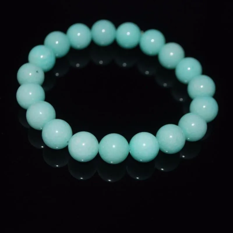 Amazonite Gemstone Stretch Bracelets