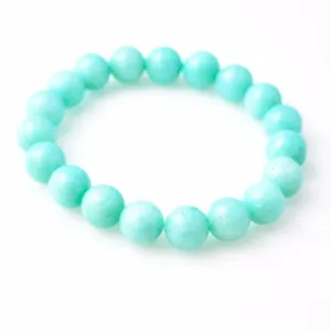 Amazonite Gemstone Stretch Bracelets