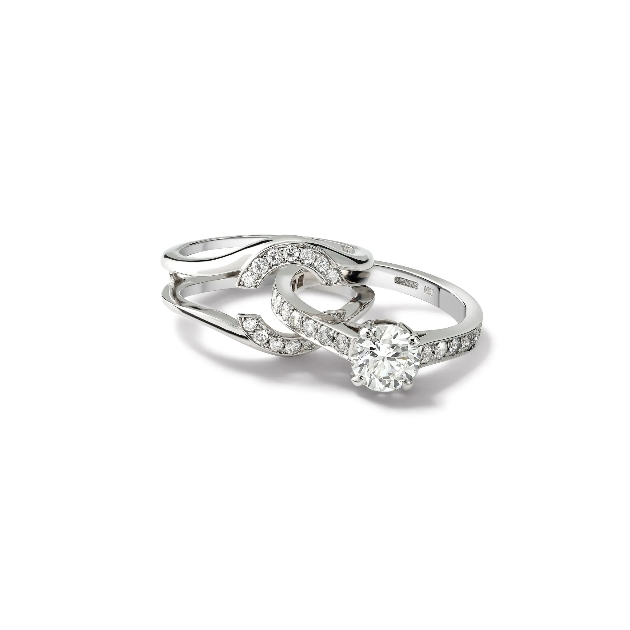 Aster Embrace Ring 18ct White Gold - Diamond