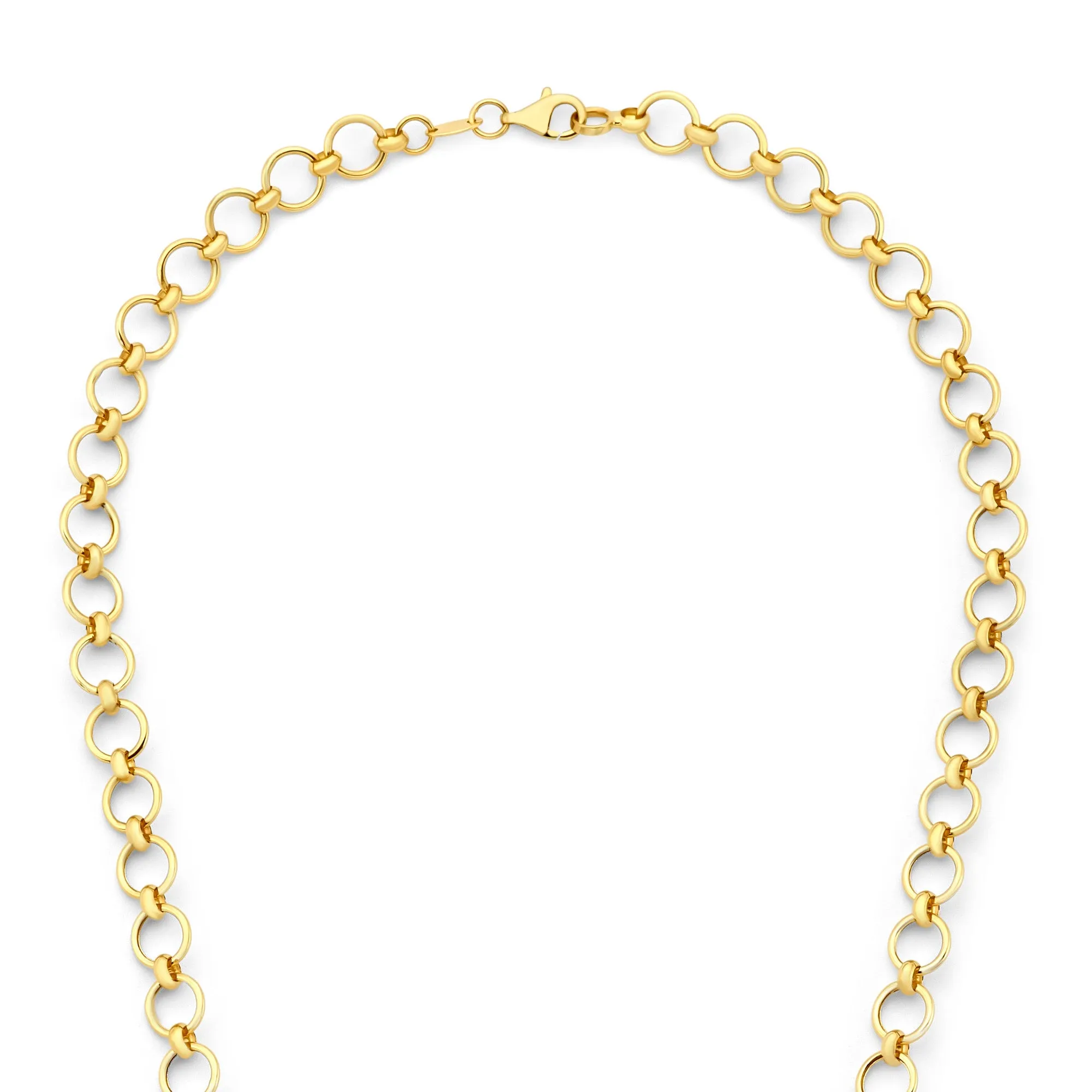 Belleville Axelle 14 karat gold link necklace