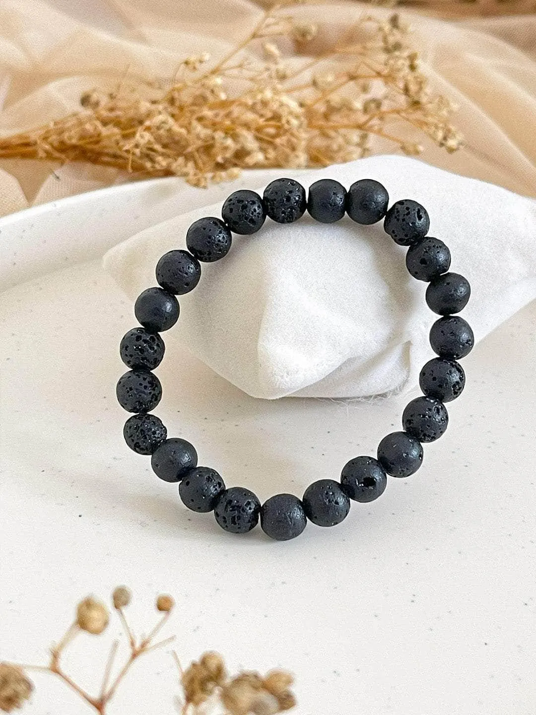 Black Lava Bracelet