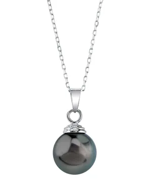 Black Tahitian Pearl Solitaire Pendant