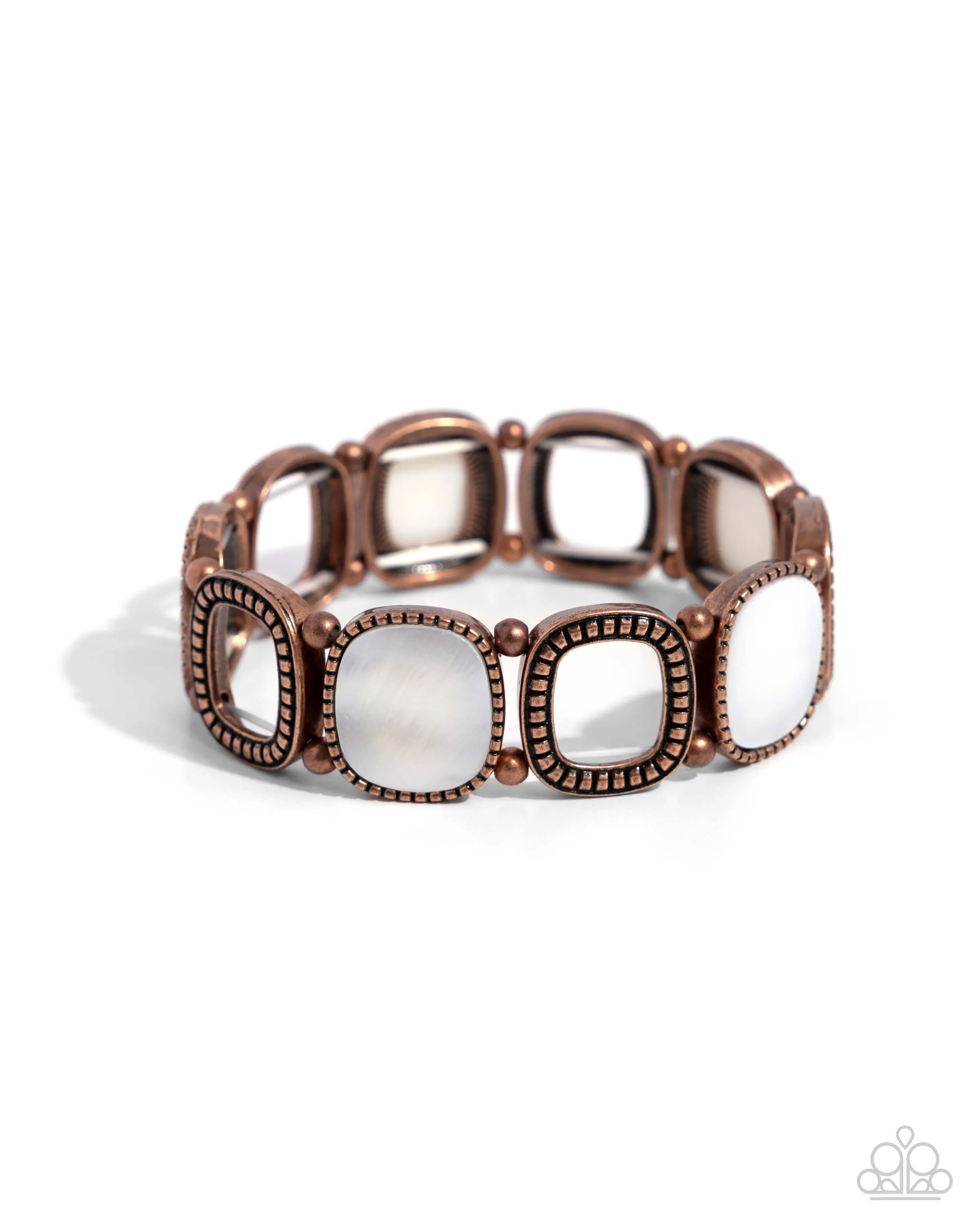 Bracelets Socialite Shells - Copper B2203