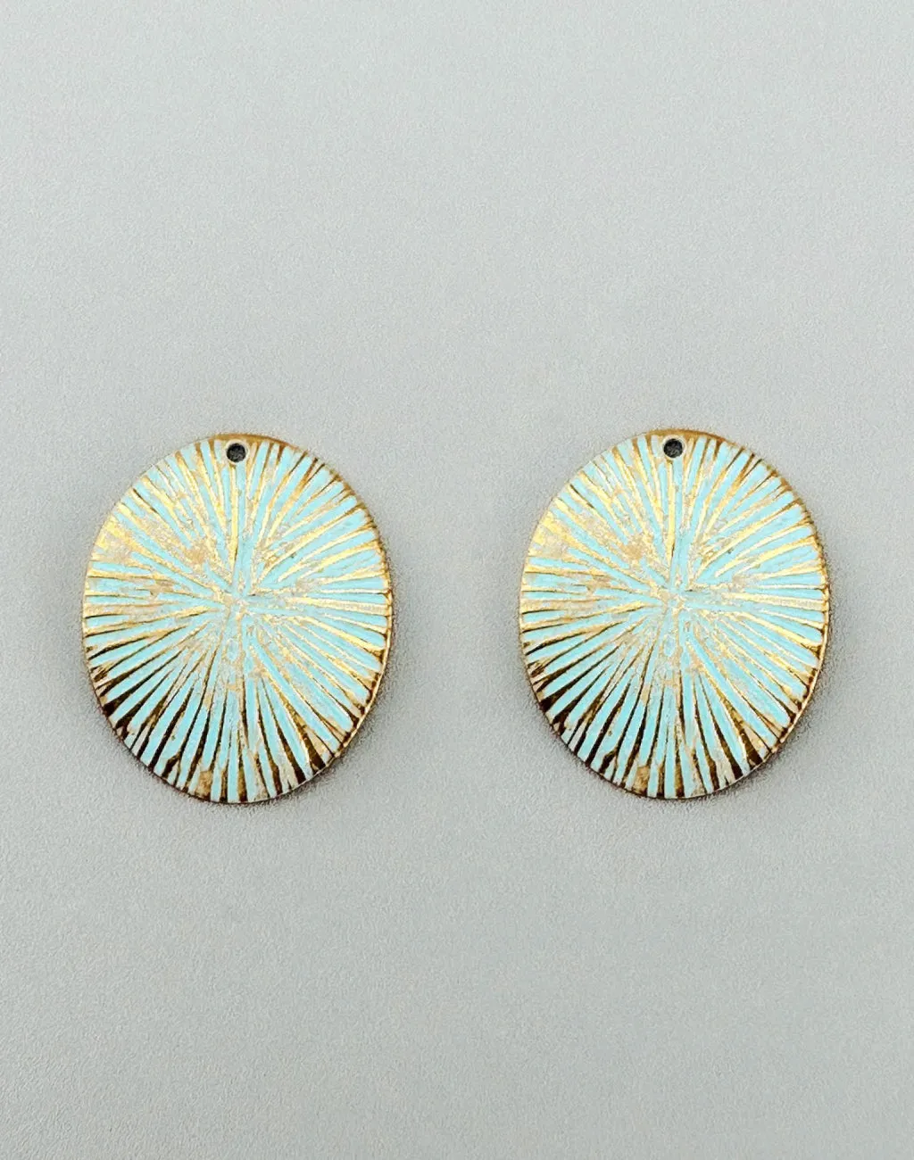 Burst Medallion, 25x20mm, (2pcs)