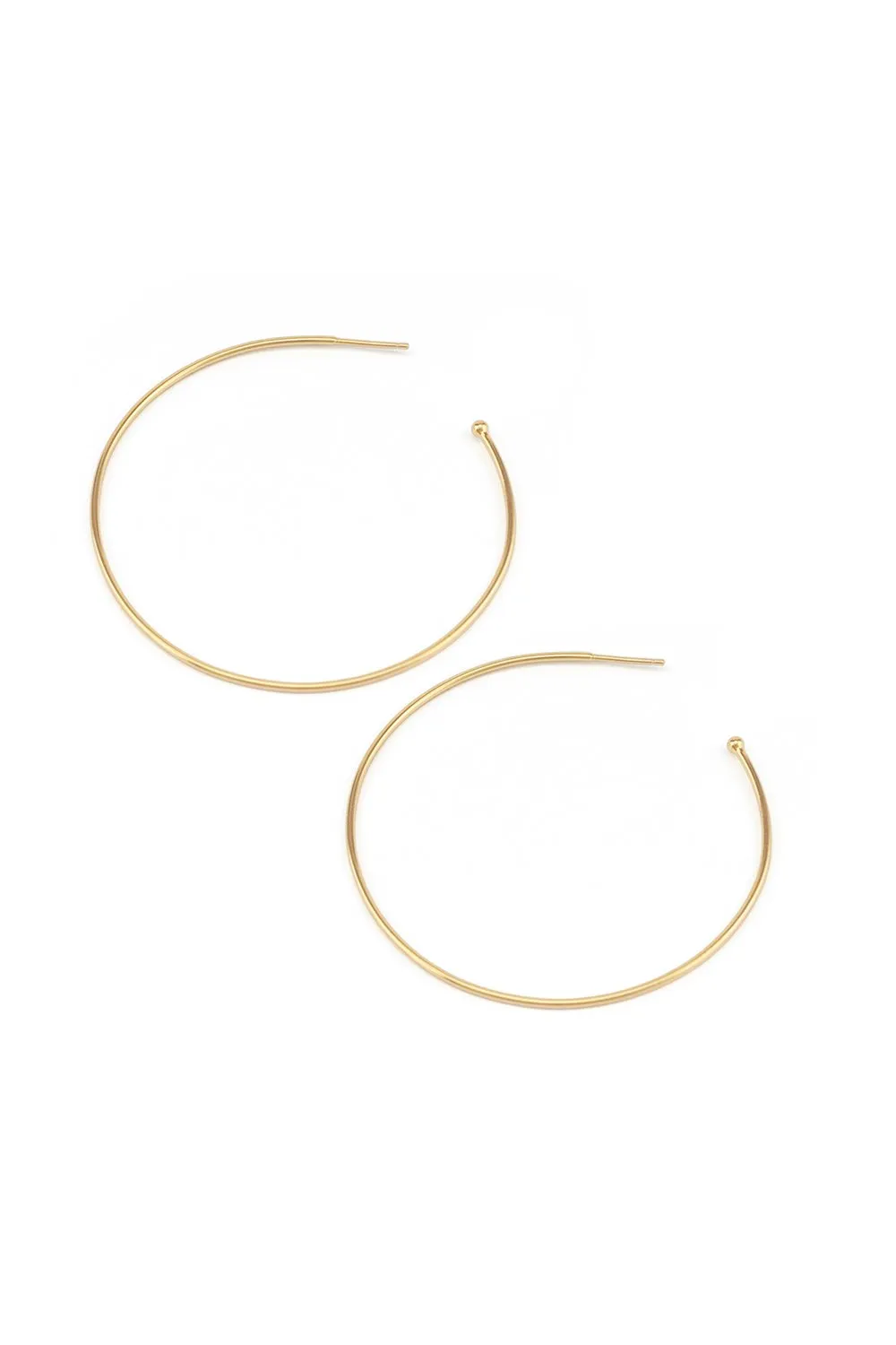 BY CHARLOTTE HOOP EARINGS GOLD