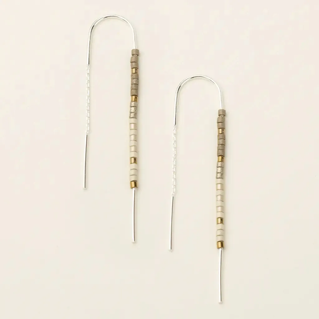 Chromacolor Miyuki Thread Earring