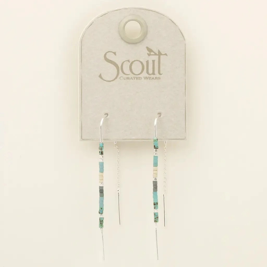 Chromacolor Miyuki Thread Earring