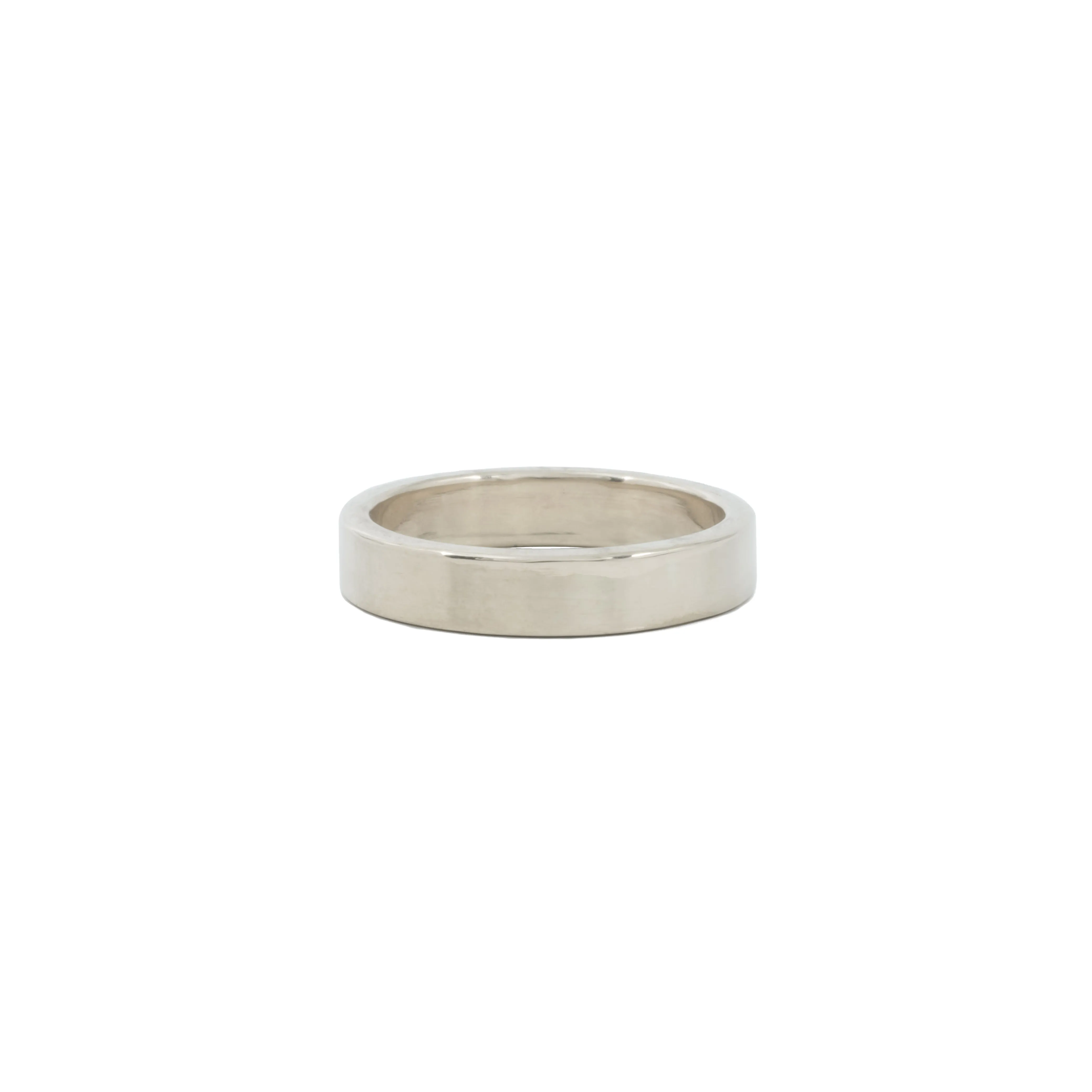 Classic 4mm Sterling Silver Wedding Band