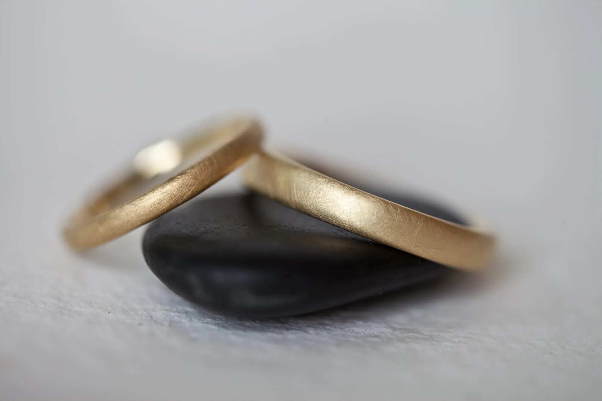 Classic Smooth Wedding Rings