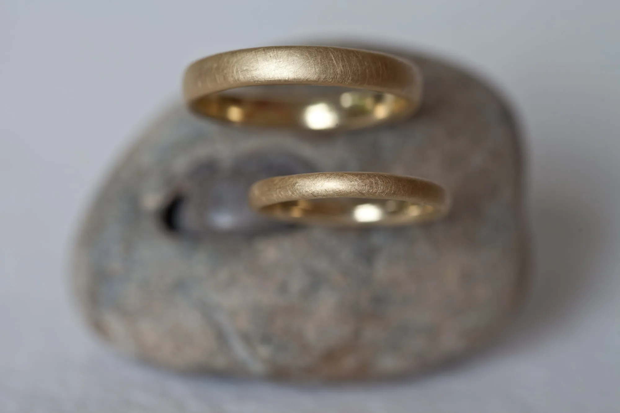 Classic Smooth Wedding Rings