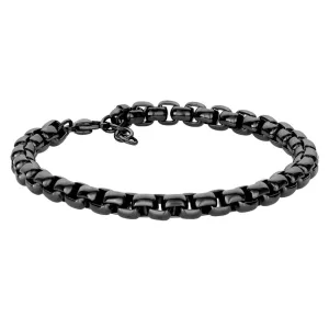 Corsair Plated Stainless Steel Box Bracelet