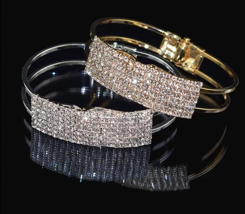 Crystal Cuff Bracelets