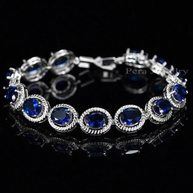 CZ Jewelry High Quality Women Bangle & Bracelet