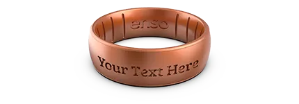 Elements Classic Silicone Ring - Copper