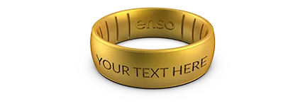 Elements Classic Silicone Ring - Gold