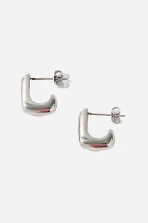 Farrah B Finesse Hoop Earrings in Sterling Silver