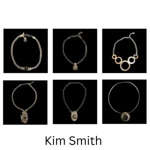 Fused Sterling Silver Pendant Necklace Collection by Kim Smith