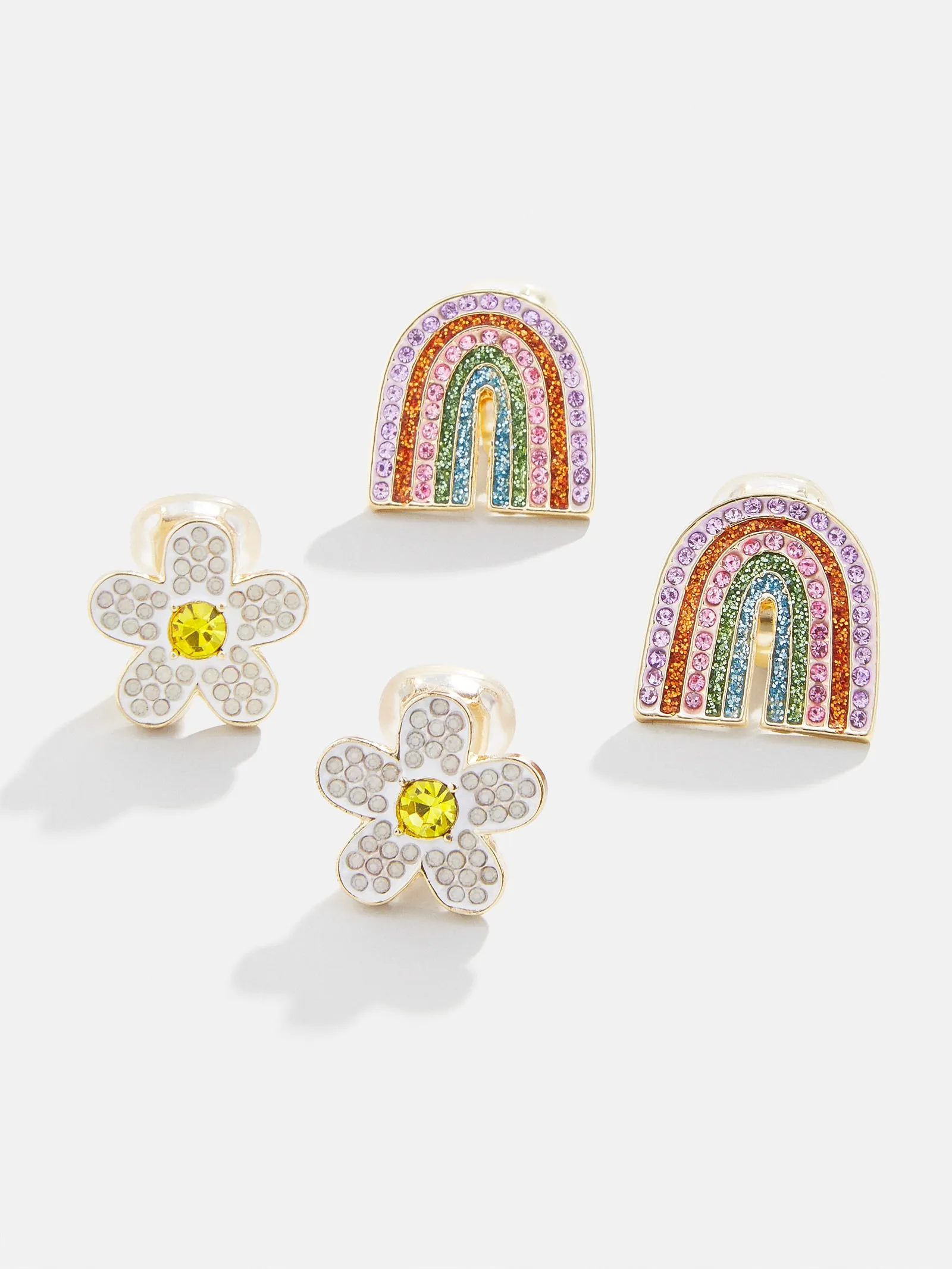 Happy Days Kids' Earring Set - Happy Days Rainbow & Flower