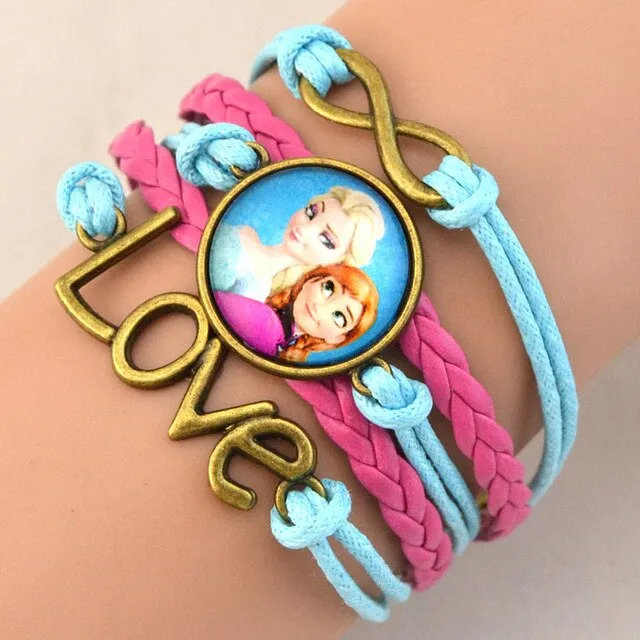 Kid Girls Heart Charm Bracelet