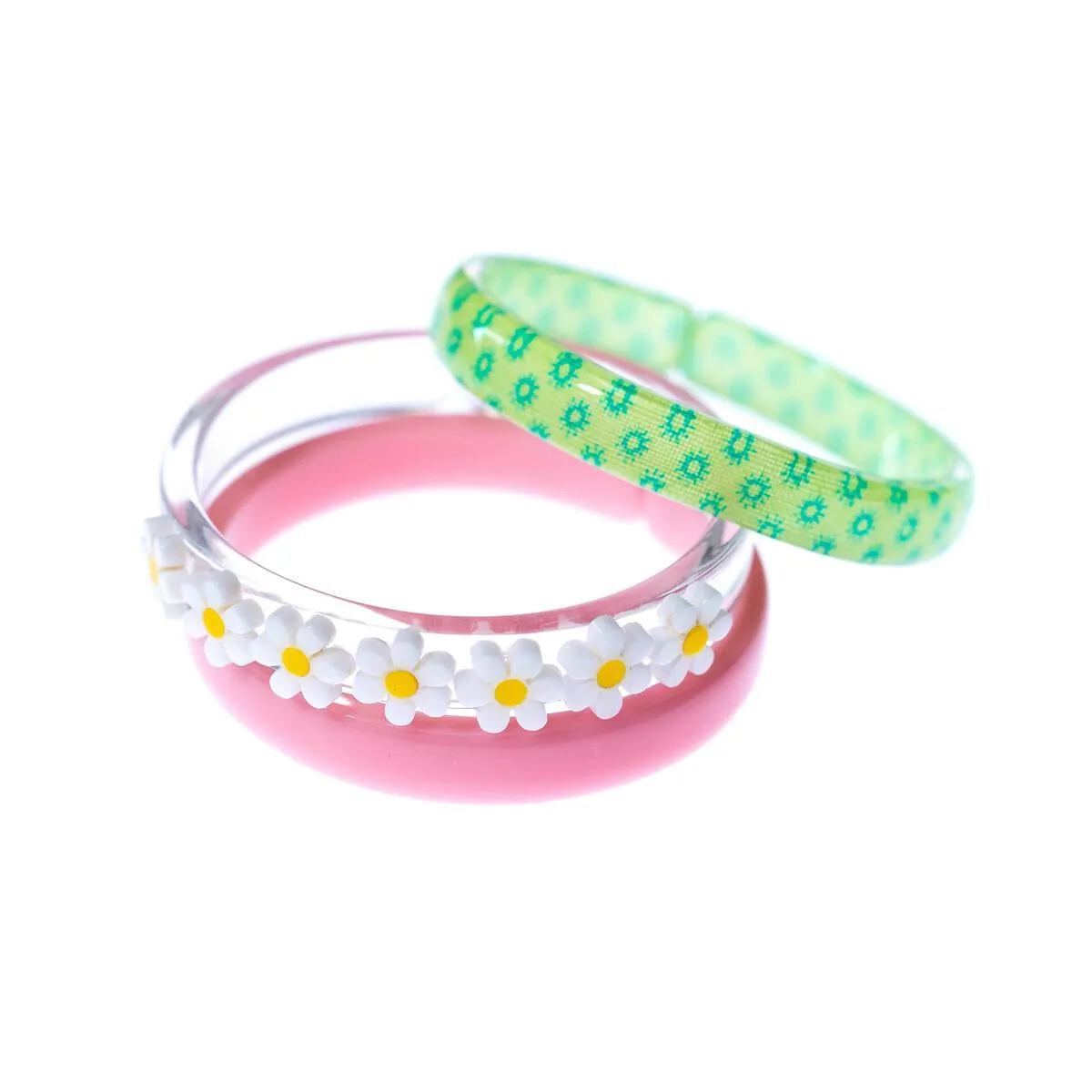 Lilies & Roses Bangles (Set of 3)