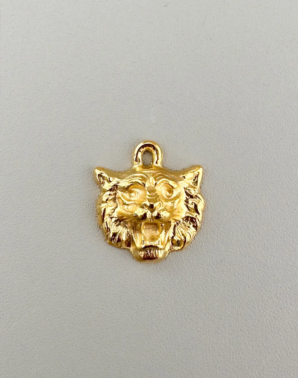 Lion Head, 21x19mm  (1pc)