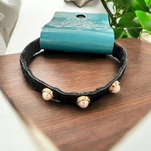 Magnetic Pearl Cowhide Bracelet