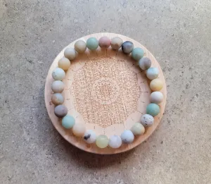 Matte Amazonite Bracelet