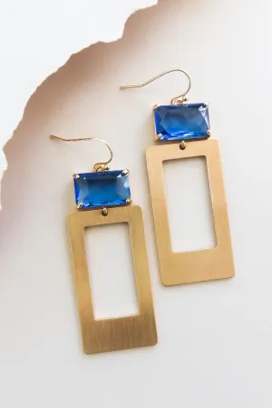 Maureen Earrings - Blue