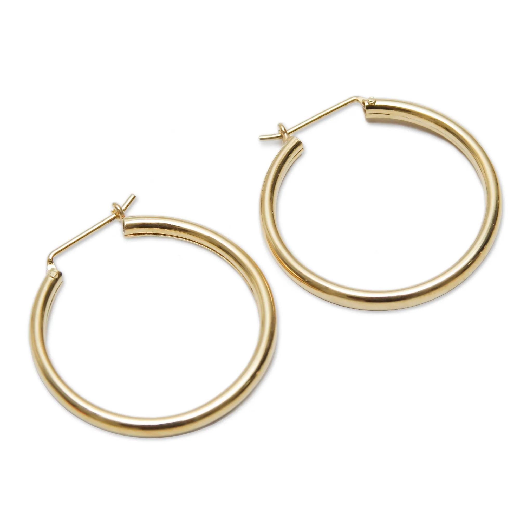 Minimalist Magic Classic Gold Vermeil Hoop Earrings