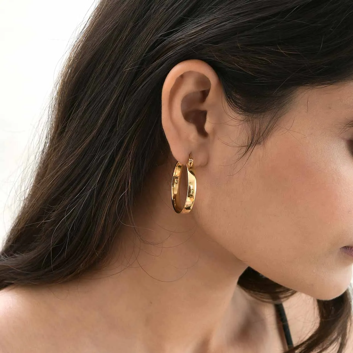 Molto Large Hoop Earrings & Spike Hook Earrings Collection