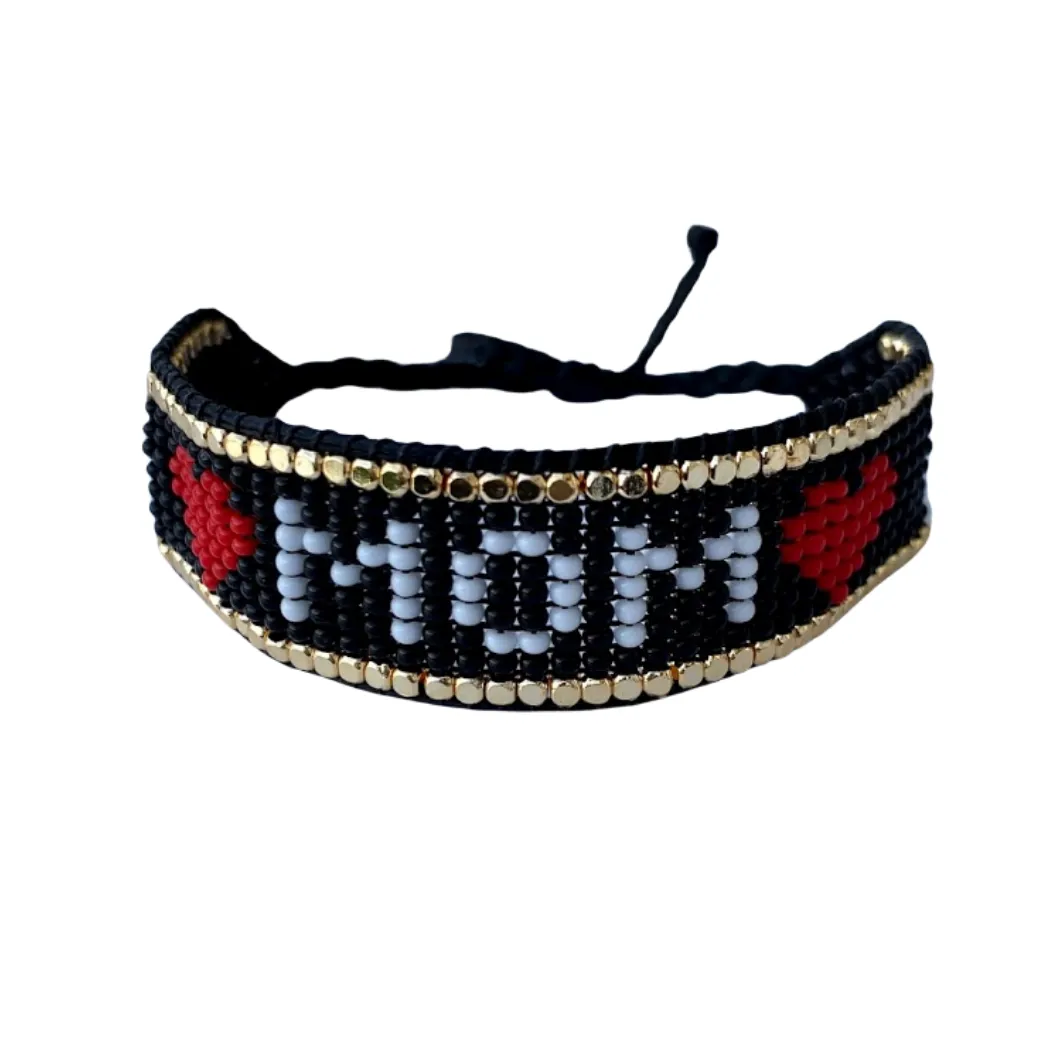 Mom Beaded Bracelet