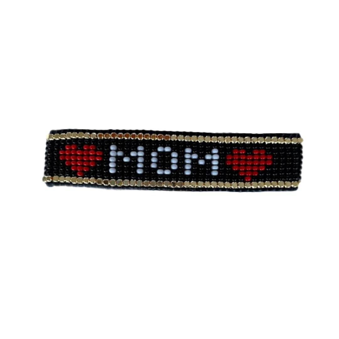 Mom Beaded Bracelet