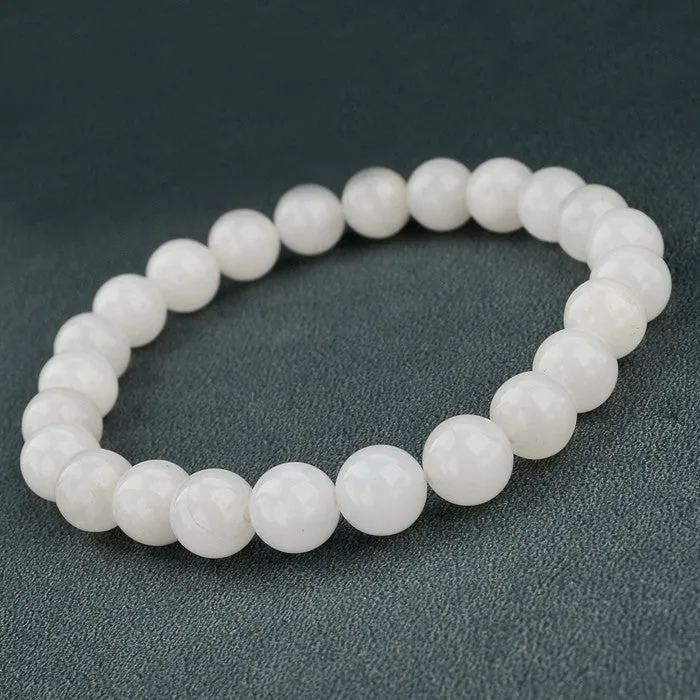 Natural Stone Strand Bracelets With Stones Love Casual Men Jewelry White Turquoise Beads Bracelets & Bangles for Women