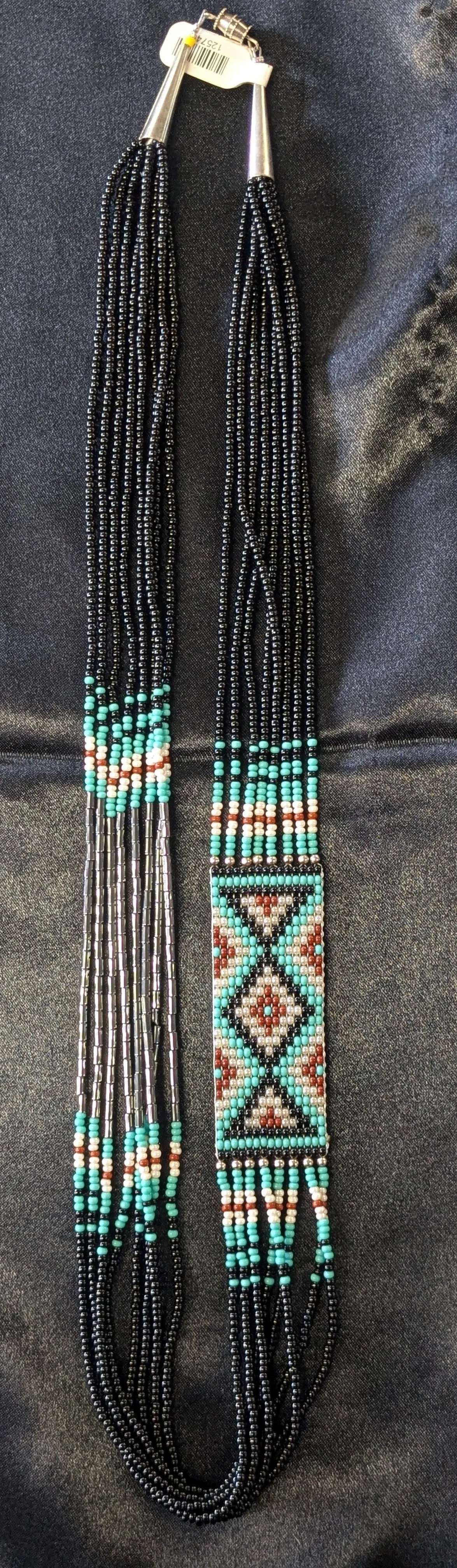 Navajo Design Beaded Necklace