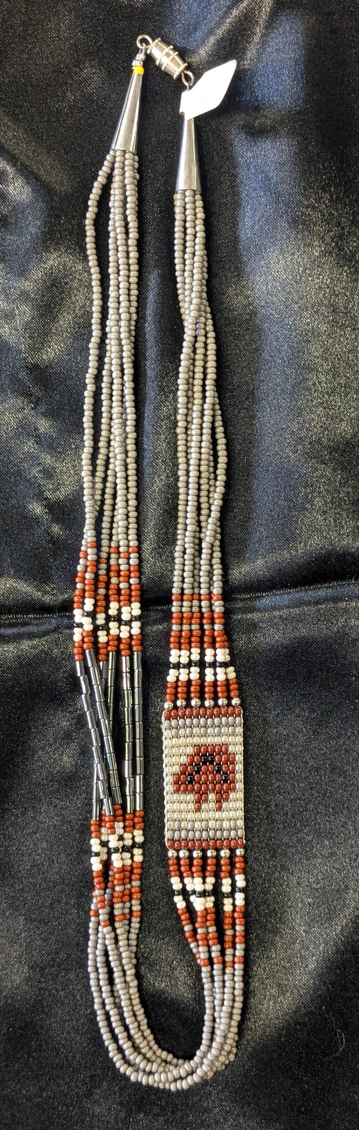 Navajo Design Beaded Necklace