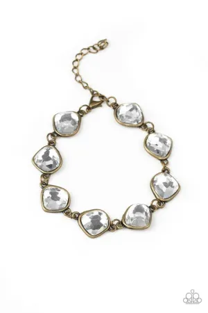 Paparazzi Bracelet ~ Perfect Imperfection - Brass