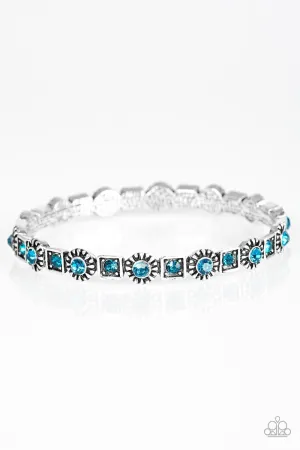 Paparazzi Bracelet ~ Spring Inspiration - Blue