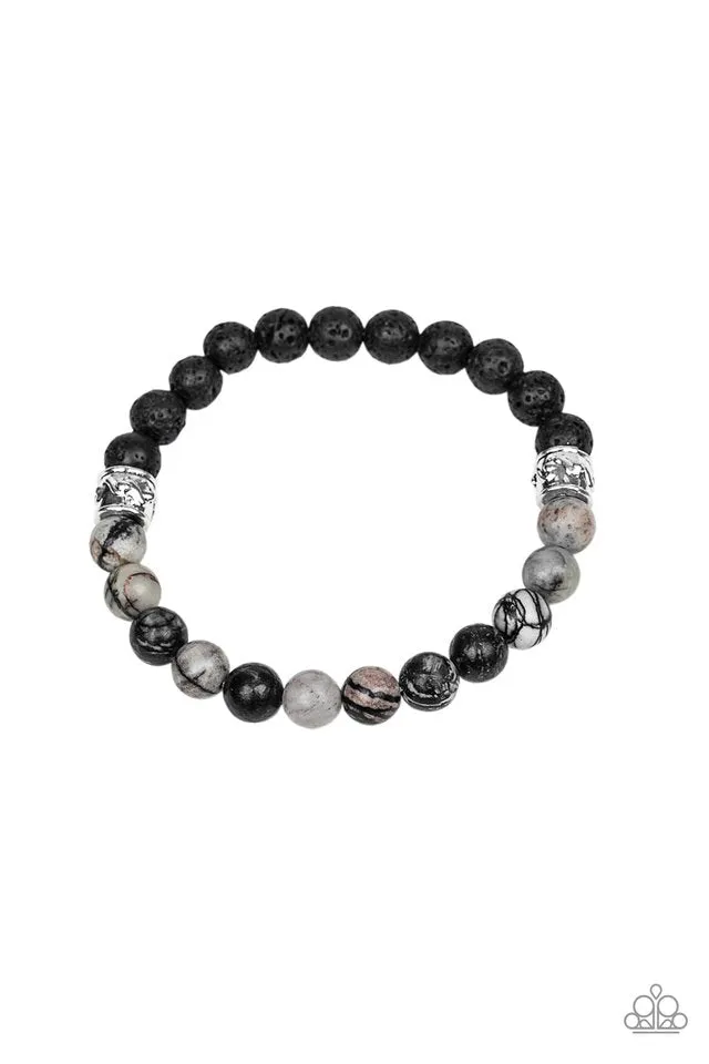 Paparazzi Bracelet ~ Tuned In - Silver