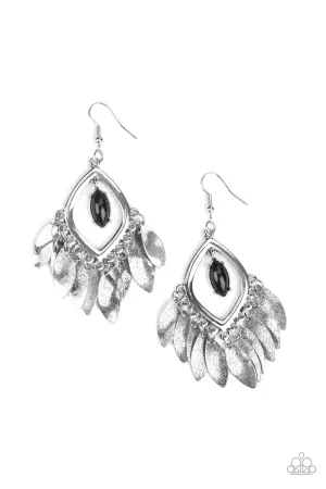 Paparazzi Earring ~ Sunset Soul - Black