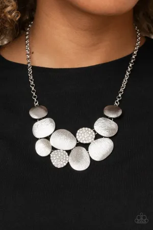 Paparazzi Necklace ~ A Hard LUXE Story - White