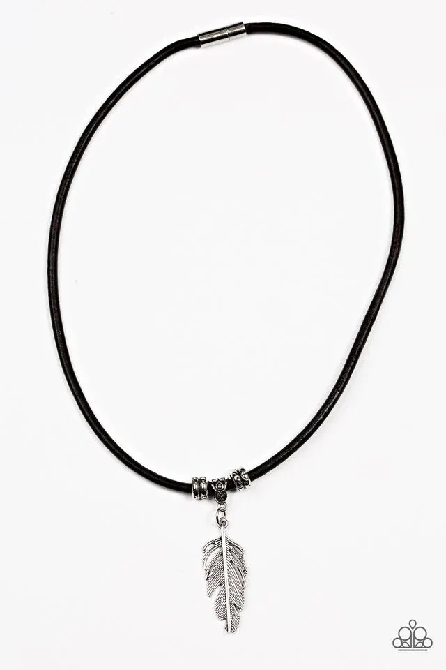 Paparazzi Necklace ~ The Condor - Black