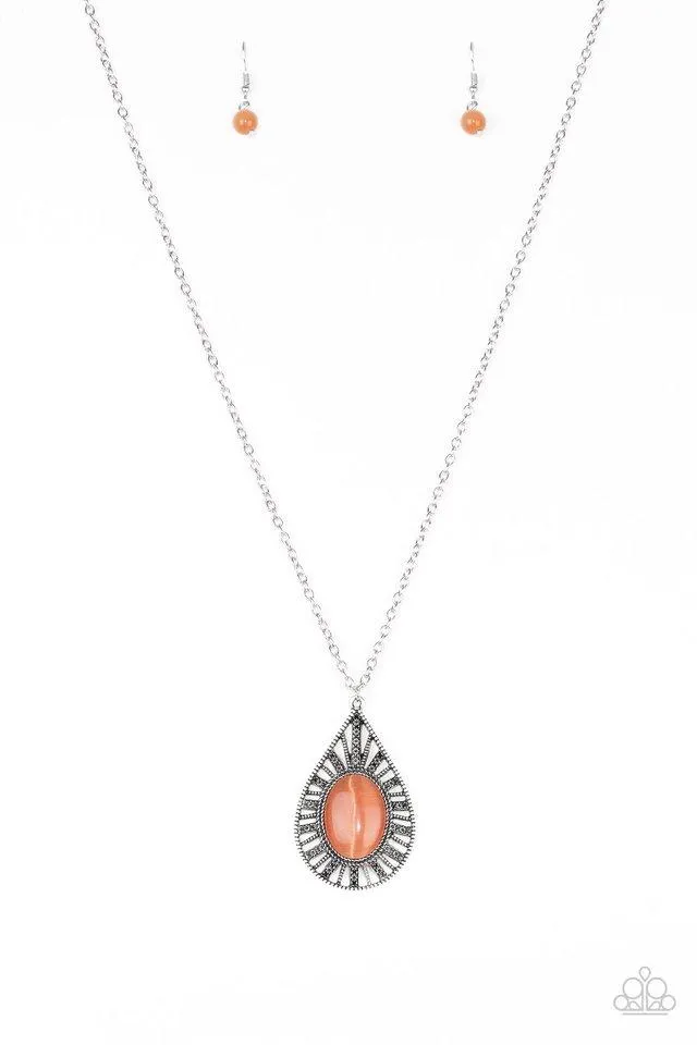 Paparazzi Necklace ~ Total Tranquility - Orange